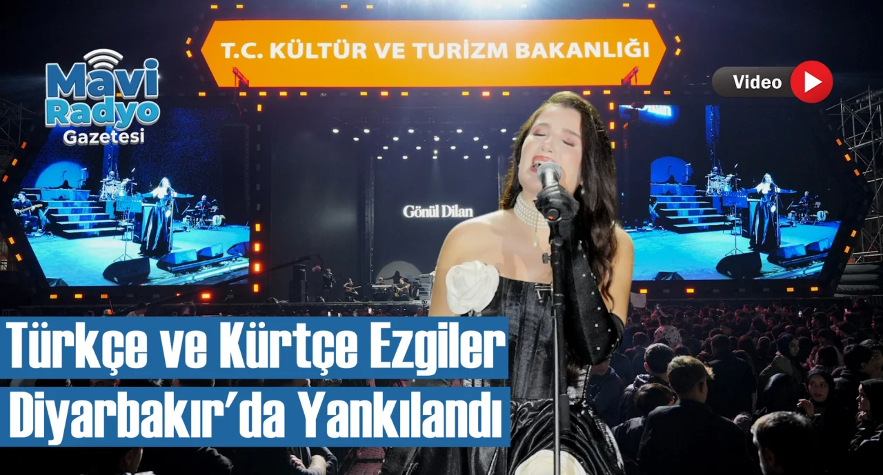 Türkçe ve Kürtçe Ezgiler Diyarbakır'da Yankılandı
