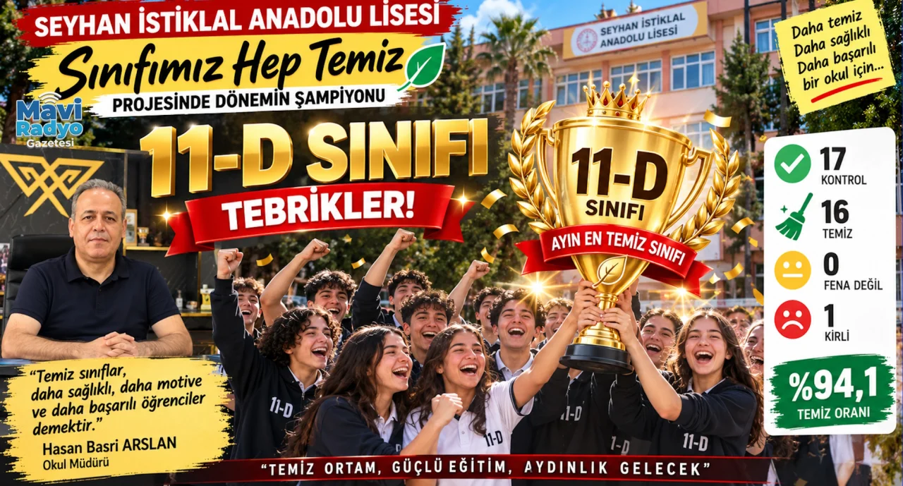 Seyhan İstiklal’de Temizlik Seferberliği: 11-D Zirvede!