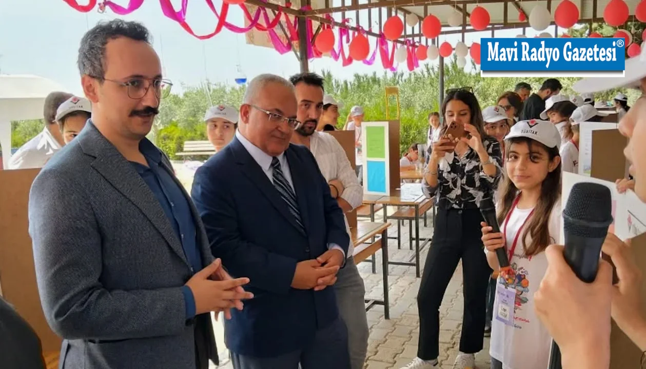 Yumurtalık Belediye Başkan Yardımcısı Abdullah Okan Eryiğit, TÜBİTAK Bilim Fuarı'na Katıldı 